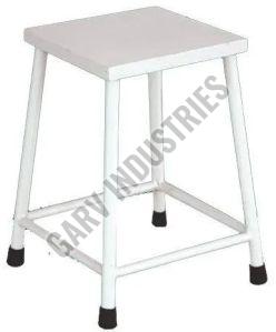 Plain Polished Stainless Steel Visitor Stool For Hospital