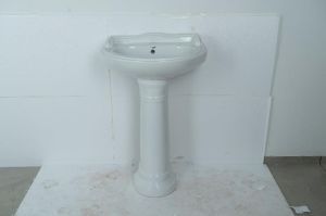 Star Gold Pedestal Wash Basin