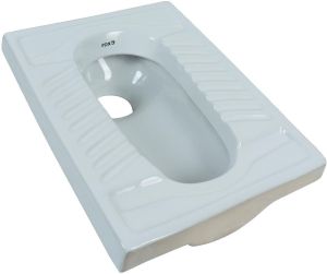 White CT Pan Toilet Seat