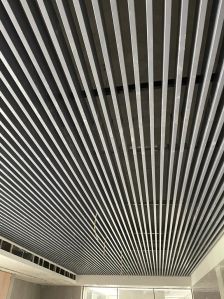 Plain Polished Metal Acoustic Baffle Ceiling, Hardness : Hard