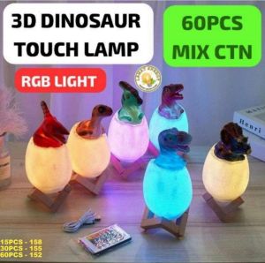 3D Dinosaur Table Lamp