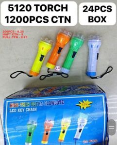 Keychain Flashlight Torch, Power : Battery