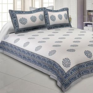 Designer Cotton Double Bedsheet