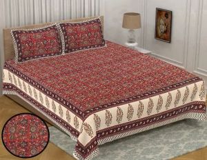 Pure Cotton Double Bedsheet