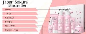 Sakura Skin Care Cream Set