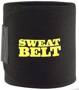 Neoprene Sweat Belt, Color : Balck