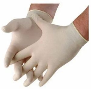 Latex Examination Gloves For Medical Use