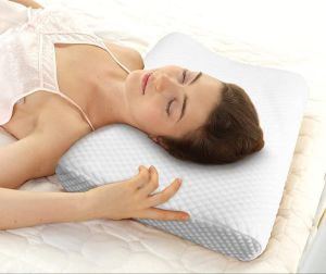 Dotted Memory Foam Pillow For Home, Hotel