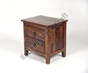 Polished Fancy Wooden Side Table For Hotel, Home