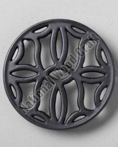 Round Black Kitchen Trivet