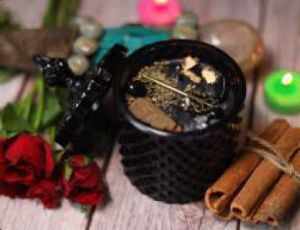 Spell Jar Candle For Manifestations, Witchcraft, Spirituality