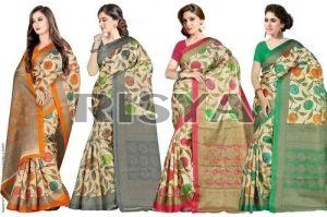 Handloom Matka Silk Saree, Saree Length : 5.5 Meter