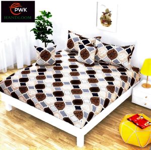 Pure Cotton Printed Double Bed Sheet