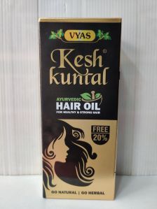 Kesh Kuntal Ayurvedic Hair Oil, Packaging Type : Bottle