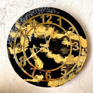 Asbestos Polished Resin Wall Clocks For Home, Office