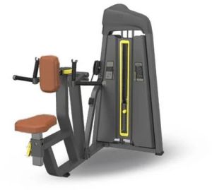 Powder Coated Seated Row Machine For Gym Use