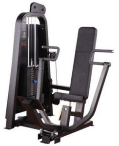 Vertical Chest Press, Color : Grey, Black