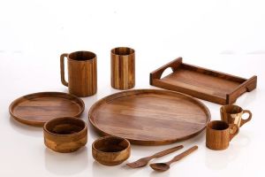 Wooden Serving Set