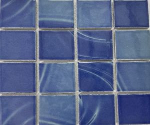 Polished Glass Mosaic Tiles For Interior, Exterior