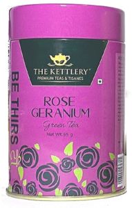 Rose Geranium Green Tea