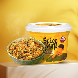 Spice Up Food Ready To Eat Veg Biriyani Tub