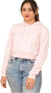 Cotton Ladies Hoodie XS-32Inch, S-34Inch, M-36Inch, L-38Inch, XL-40Inch, 2XL-42Inch, XL-40Inch