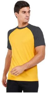 Plain Cotton Printed Mens Tshirt, Color : Multicolor XL- 44Inch, 2XL - 46Inch