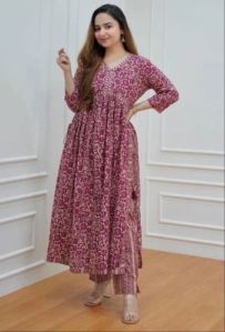 Ladies Chiffon Aliya Cut Kurti