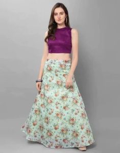 Lbd Silk Ladies Lehenga Choli, Weight : 750 Gm