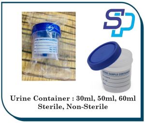 URINE CONTAINER 30ML, 50ML, 60ML, 100ML