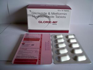 Gliclazide Metformine Hydrochloride (sr) Tablets, Packaging Type : Strips