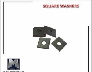 5mm Mild Steel Square Washers