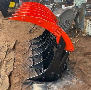 Mild Steel Excavator Grab Bucket For Material Handling