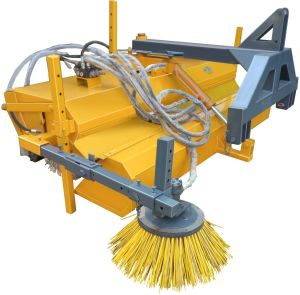 Tractor Mounted Road Sweeper Machine