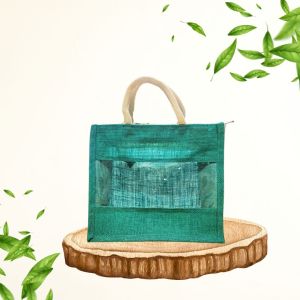 Custom Printed Ecofriendly Jute Hamper Bags For Gifting