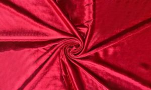 Cotton Viscose Lustre Velvet Fabric For Garments