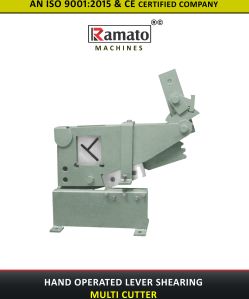 Ramato Casting Hand Operated Shearing Machine, Certification : ISO 9001:2008, CE Certified