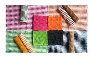 Plain Dyed 100% Cotton Multi Color Kitchen Towel, Shape : Square