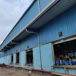 Polished Stainless Steel Prefabricated Industrial Building For Constructional