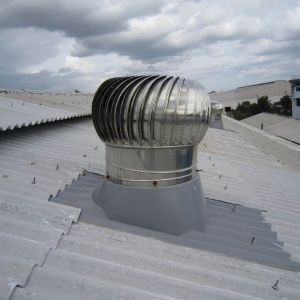 Superlite Polycarbonate Turbo Air Ventilator, Blade Material : 22mm