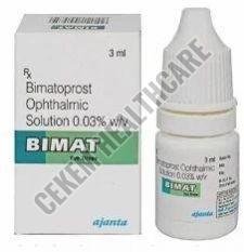 3ml Bimat Eye Drop, Packaging Type : Plastic Bottle