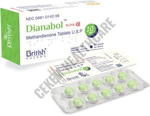 Methandienone Tablets 10 Mg Dianabol 10mg