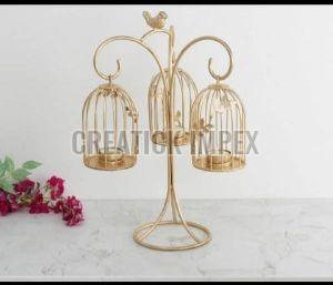 Candle Holder, Color : Gold