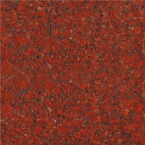 Polished Slab Ruby Red Granite