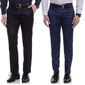 Cotton Mix Plain Mens Formal Trousers, Waist Size : 30-40inch