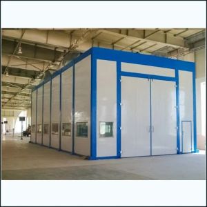 Mild Steel Prefabricated Acoustic Enclosure For Noise Barrier, Sound Diffuser, Sound Absorber