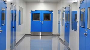 Color Coated Prefabricated Hospital Clean Room, Open Style : Swing