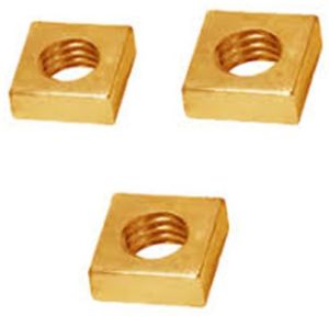 Brass Square Nut