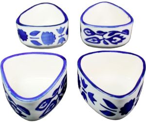 Ceramic Chutney Bowl Set Of 6 Pieces