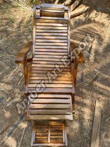 Folding Wood Rocking Chair for Home, Garden